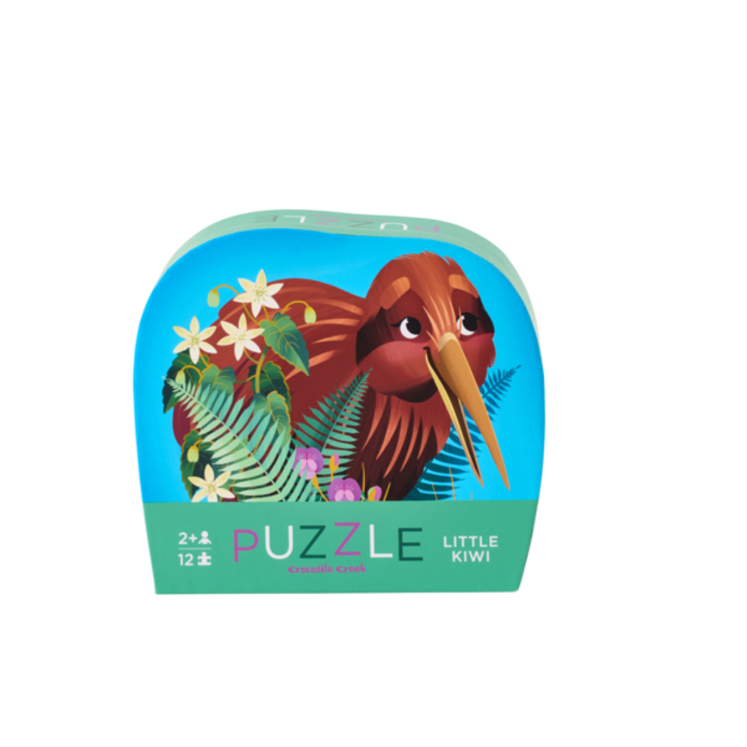 Mini Puzzle Kiwi 12pc KiwiThemed Puzzle Butterfly Creek