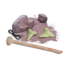 Load image into Gallery viewer, Dig A Glow Shark Tooth Fossil Activity