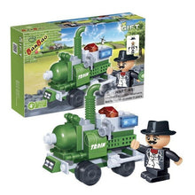 Load image into Gallery viewer, BanBao Steam Train Building Set