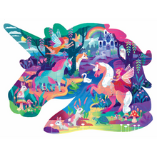 Load image into Gallery viewer, Shiny Unicorn Shaped Puzzle