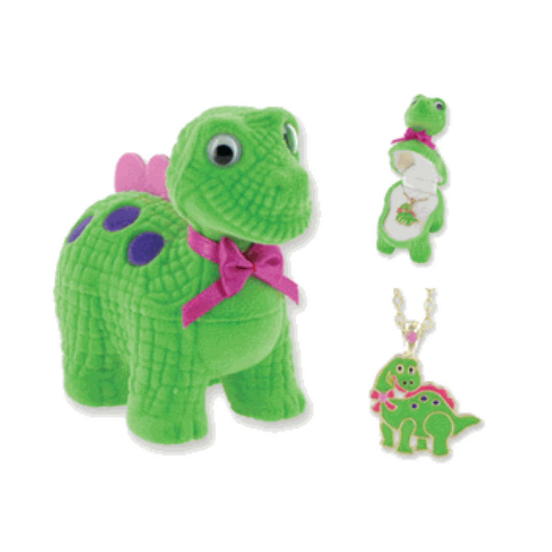 Dinosaur Green Pendant Butterfly Creek Gift Shop