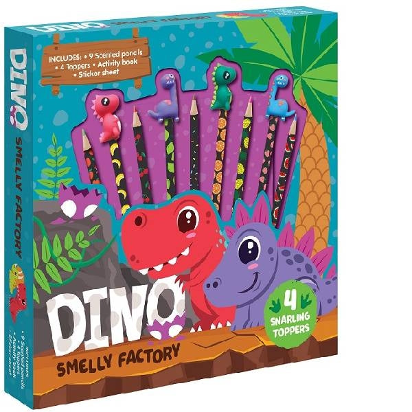 Dino Scent Pencil Toppers