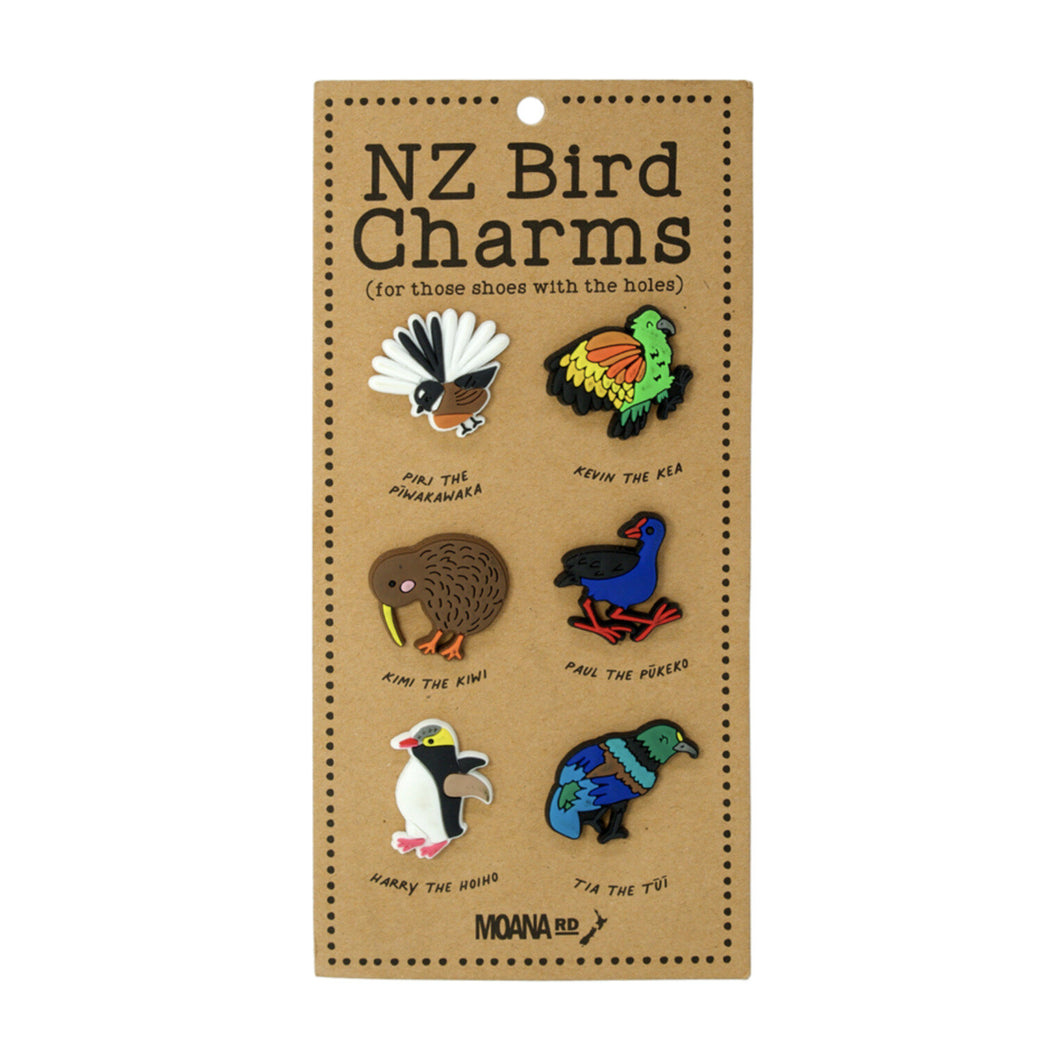 NZ Bird Charms Set