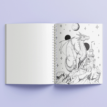 Load image into Gallery viewer, Kaleidoscope Colouring Dragon Dreams
