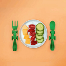 Load image into Gallery viewer, Tractor Cutlery Set Green
