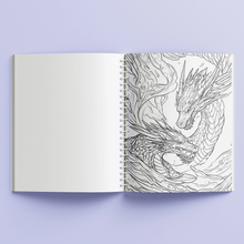 Load image into Gallery viewer, Kaleidoscope Colouring Dragon Dreams
