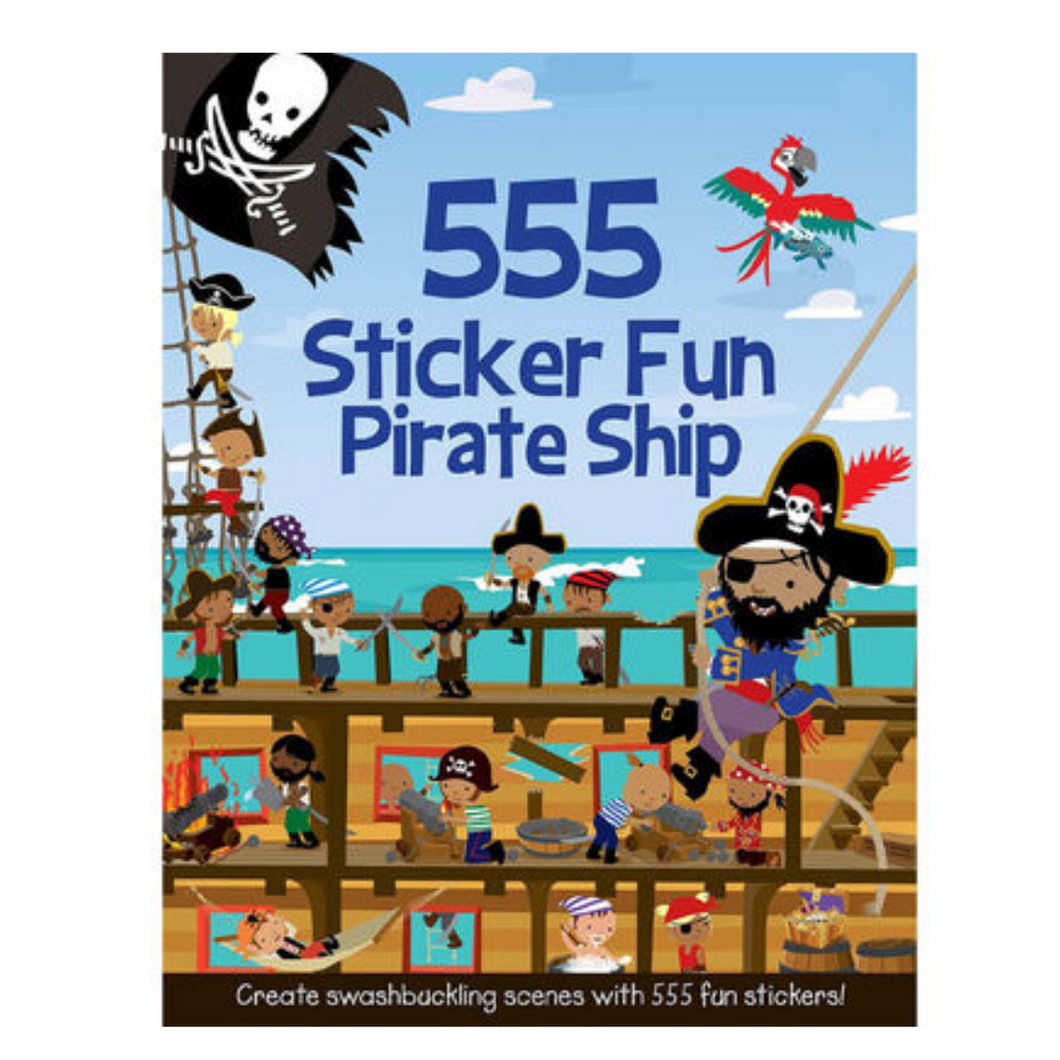 555 Pirate Ship Sticker Book