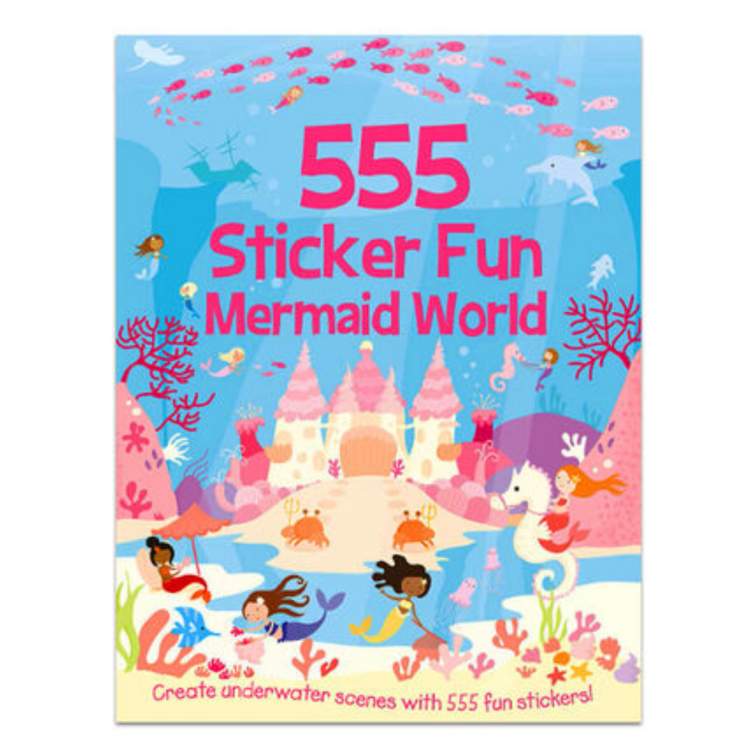 555 Mermaid World Sticker Book
