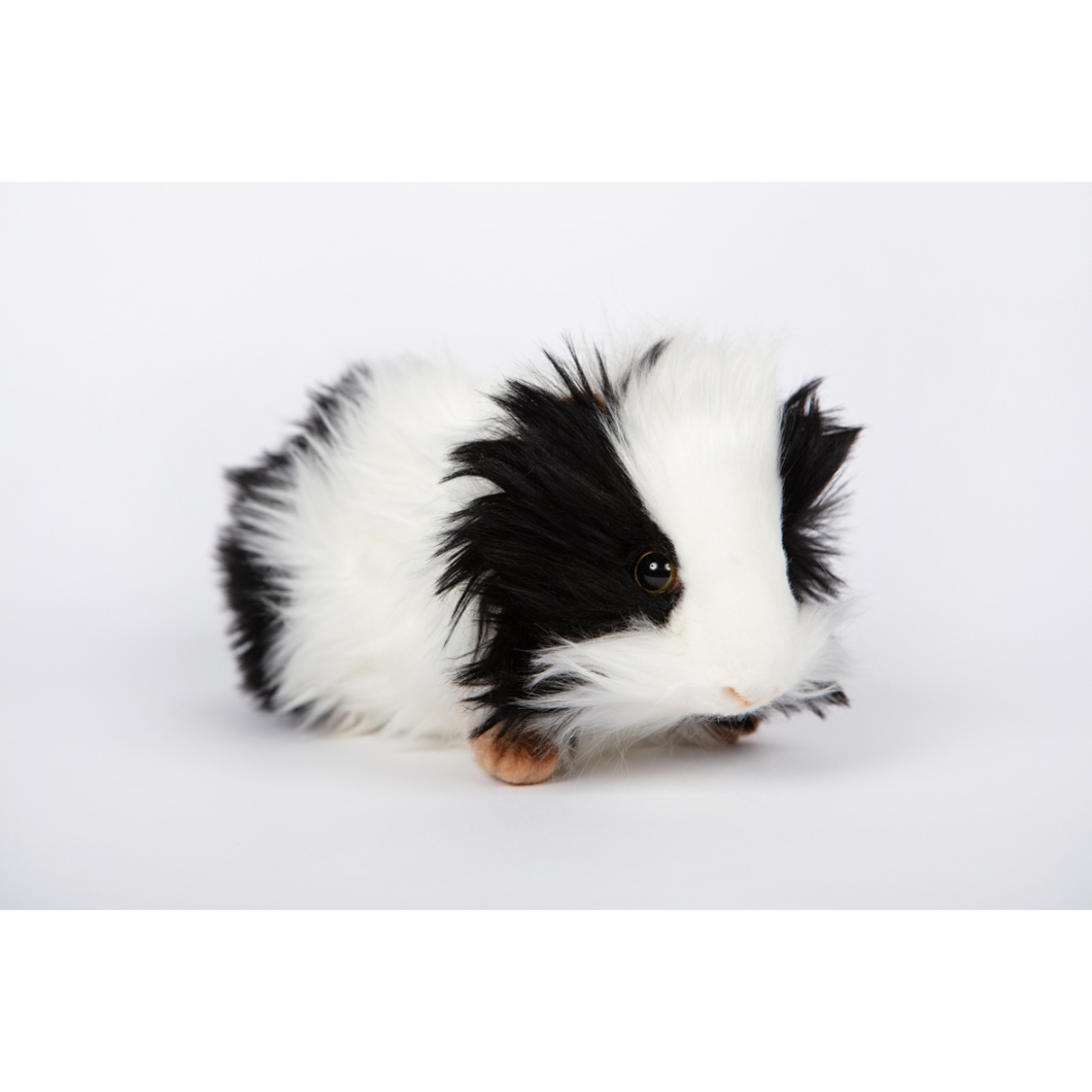 Guinea Pig Black&White Soft Toy - 19cm