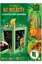 Load image into Gallery viewer, Totally NZ Wildlife Scratch Art Lantern
