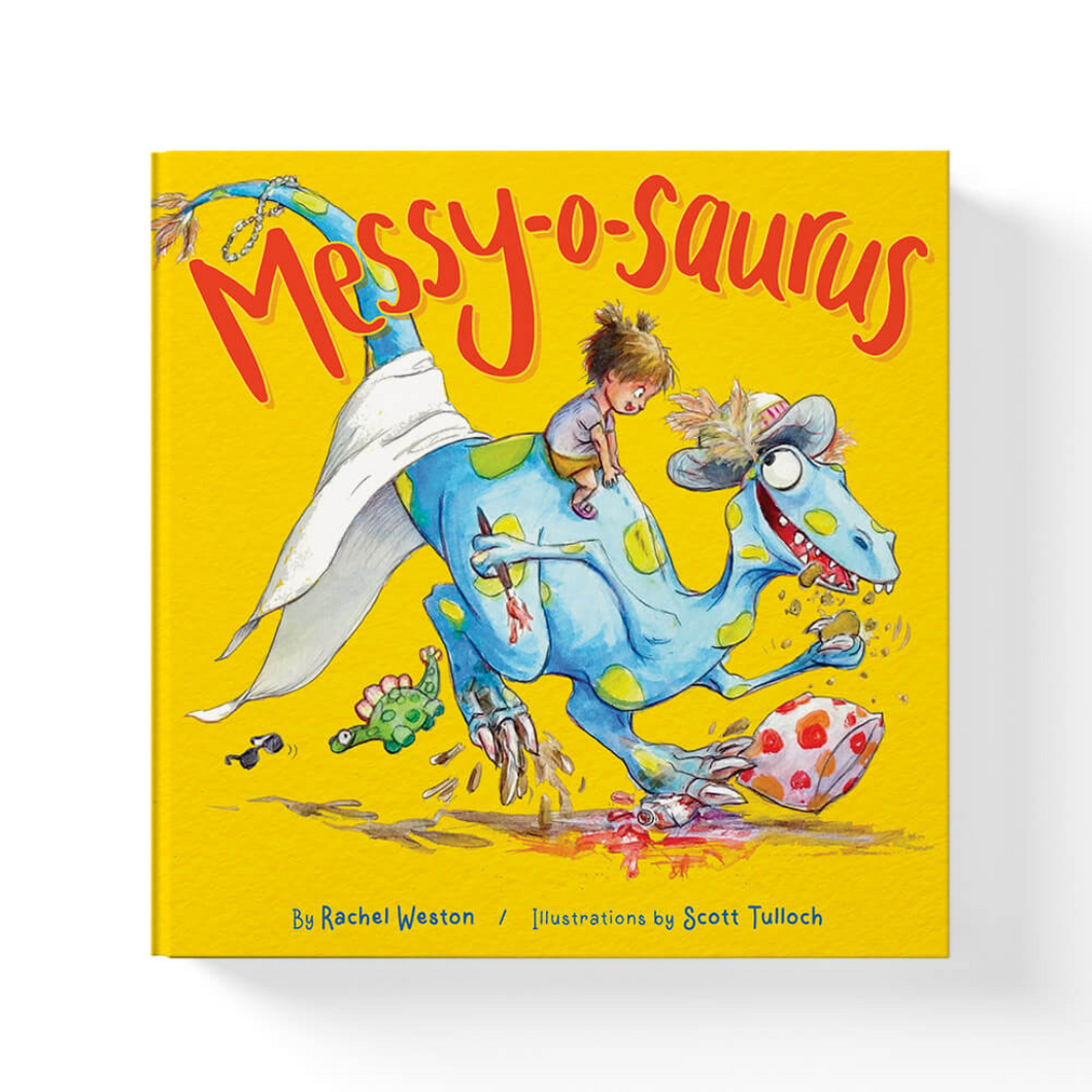 Messy-O-Saurus Dinosaur Book