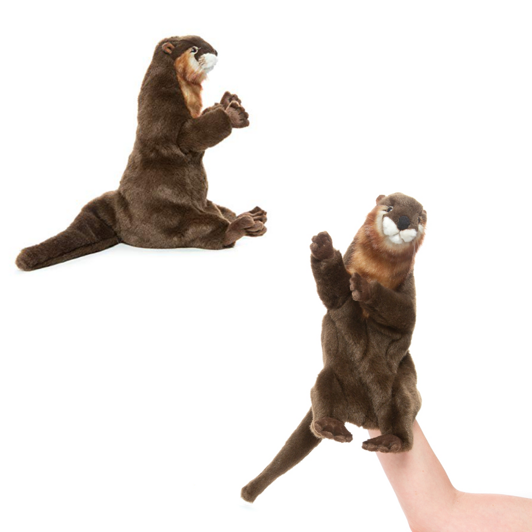 Otter Puppet Soft Toy - 28cm