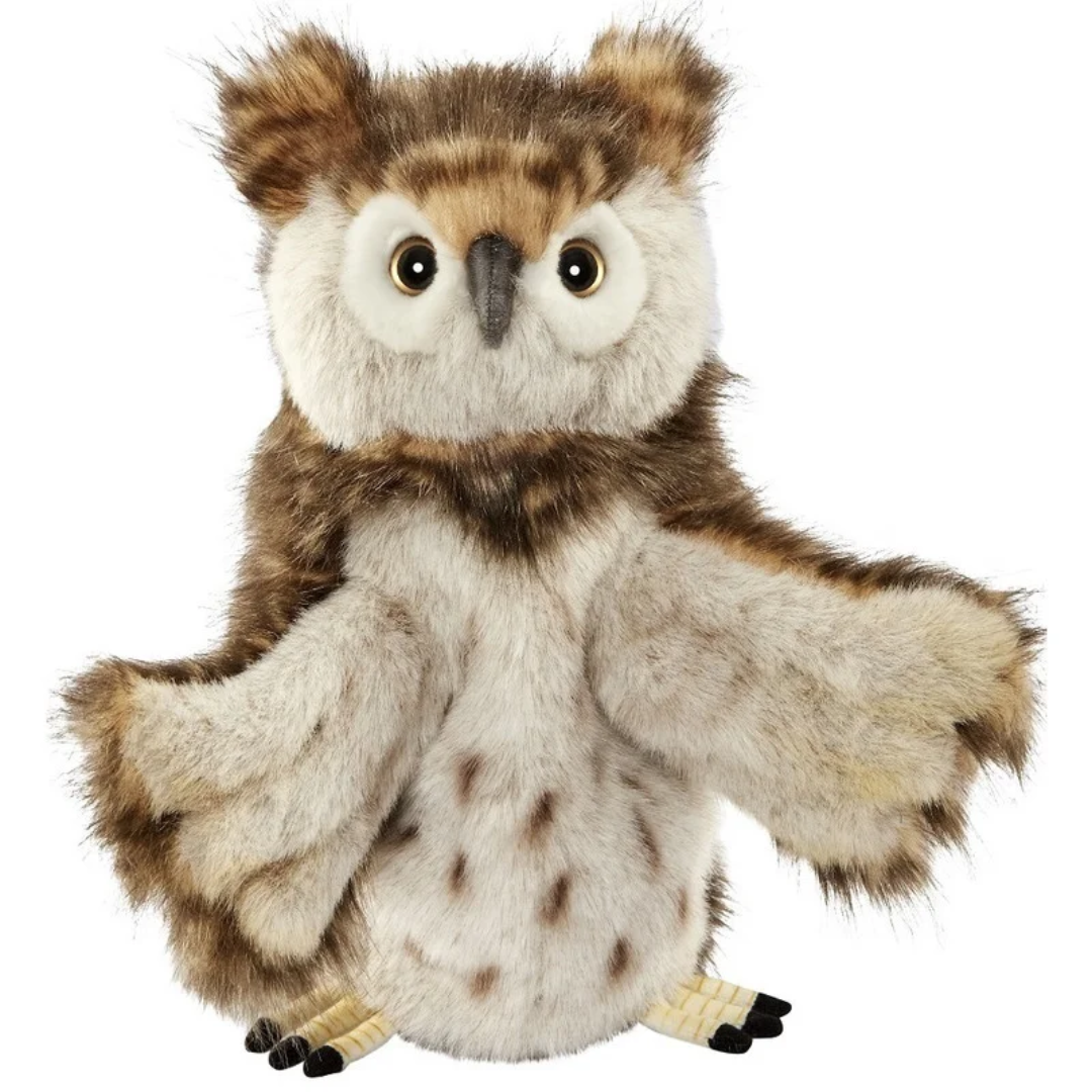 Owl Puppet Soft Toy Animal Puppets Butterfly Creek Butterfly
