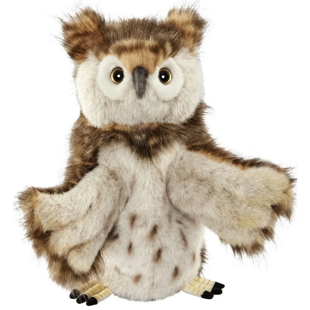 Owl Puppet Soft Toy