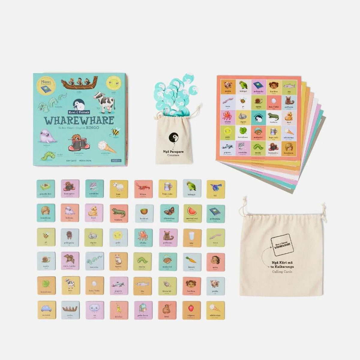 Te ReoMaori-Bilingual Bingo – Butterfly Creek Gift Shop