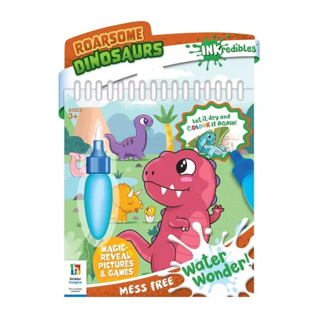 Dinosaur Inkredibles Water Wonder Activity Book
