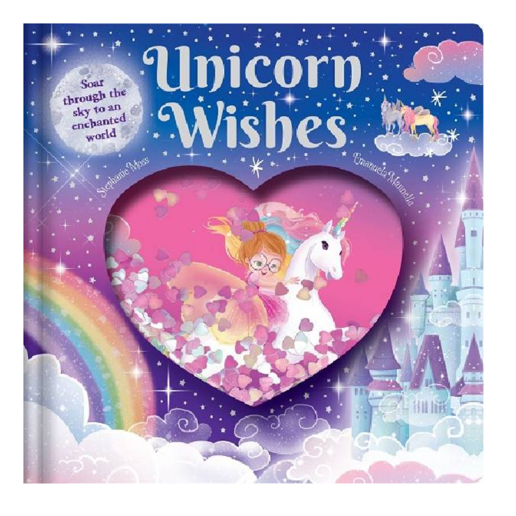 Unicorn Wishes Glitter Globe Book