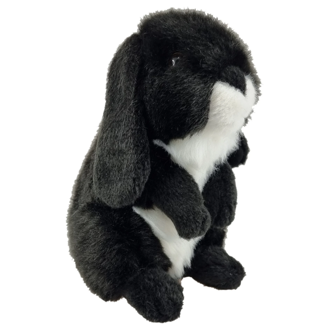 Black Rabbit Plush - Nibbles