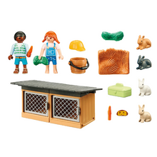 Load image into Gallery viewer, Rabbit Pen - Figurines Playset
