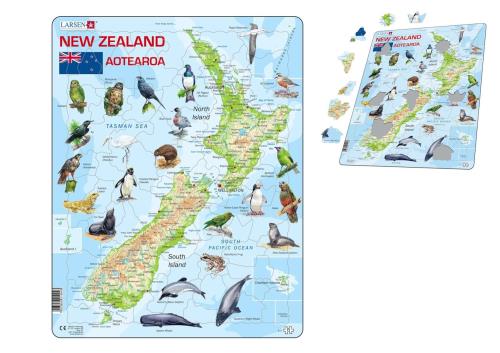 Map of NZ Puzz - SS