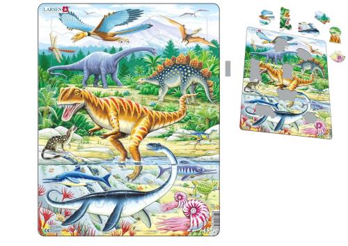Jurassic Dino's Puzzle-SS