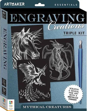 Engraving Art Mythical 3pak-SP