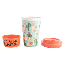 Load image into Gallery viewer, Llama Eco Bamboo Cup
