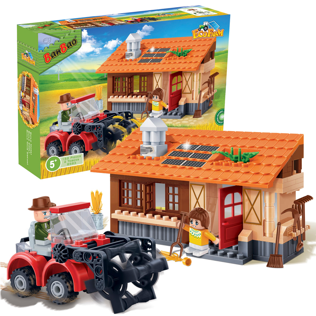Banbao Eco Farm Tractor Building Set