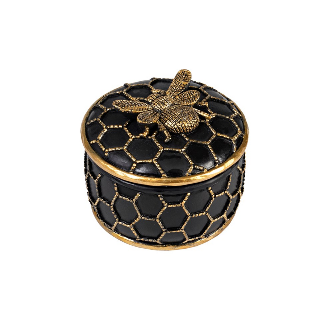 Bee On Honey Comb Box - KG