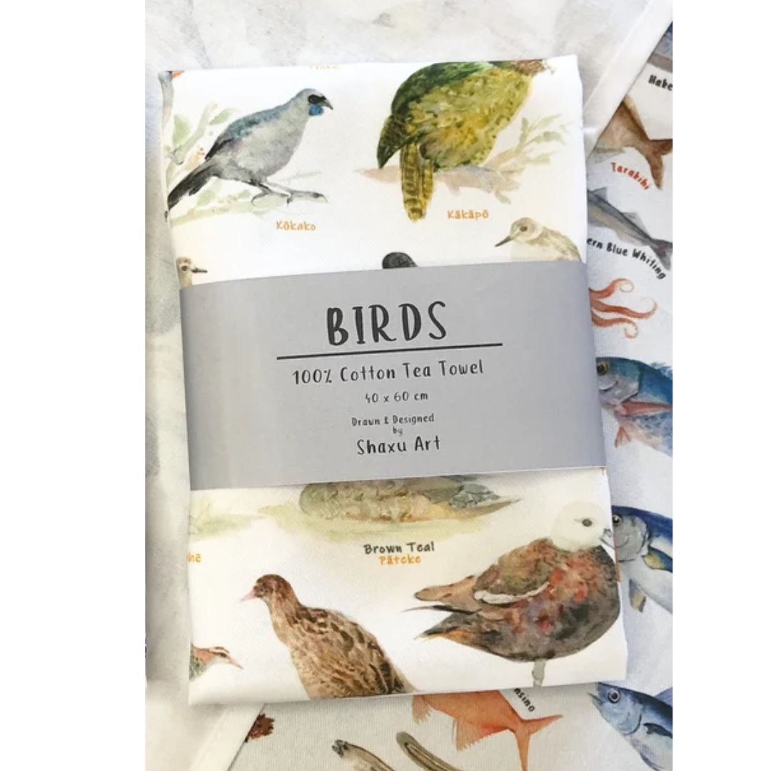 Bird Tea Towel Butterfly Creek Gift Shop