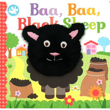 Load image into Gallery viewer, Finger Puppet Black Sheep Book
