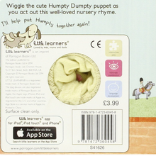 Load image into Gallery viewer, Finger Puppet Humpty Dumpty Book
