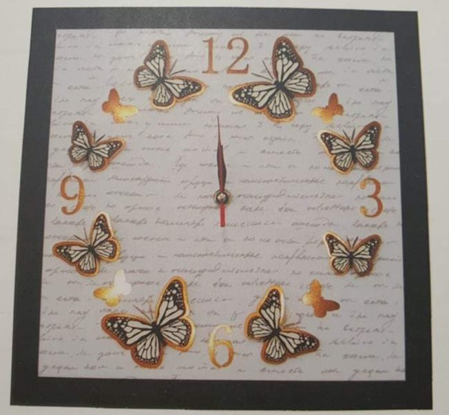 LED Butterfly Clock