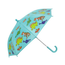 Load image into Gallery viewer, Colour Changing Dinosaur Umbrella
