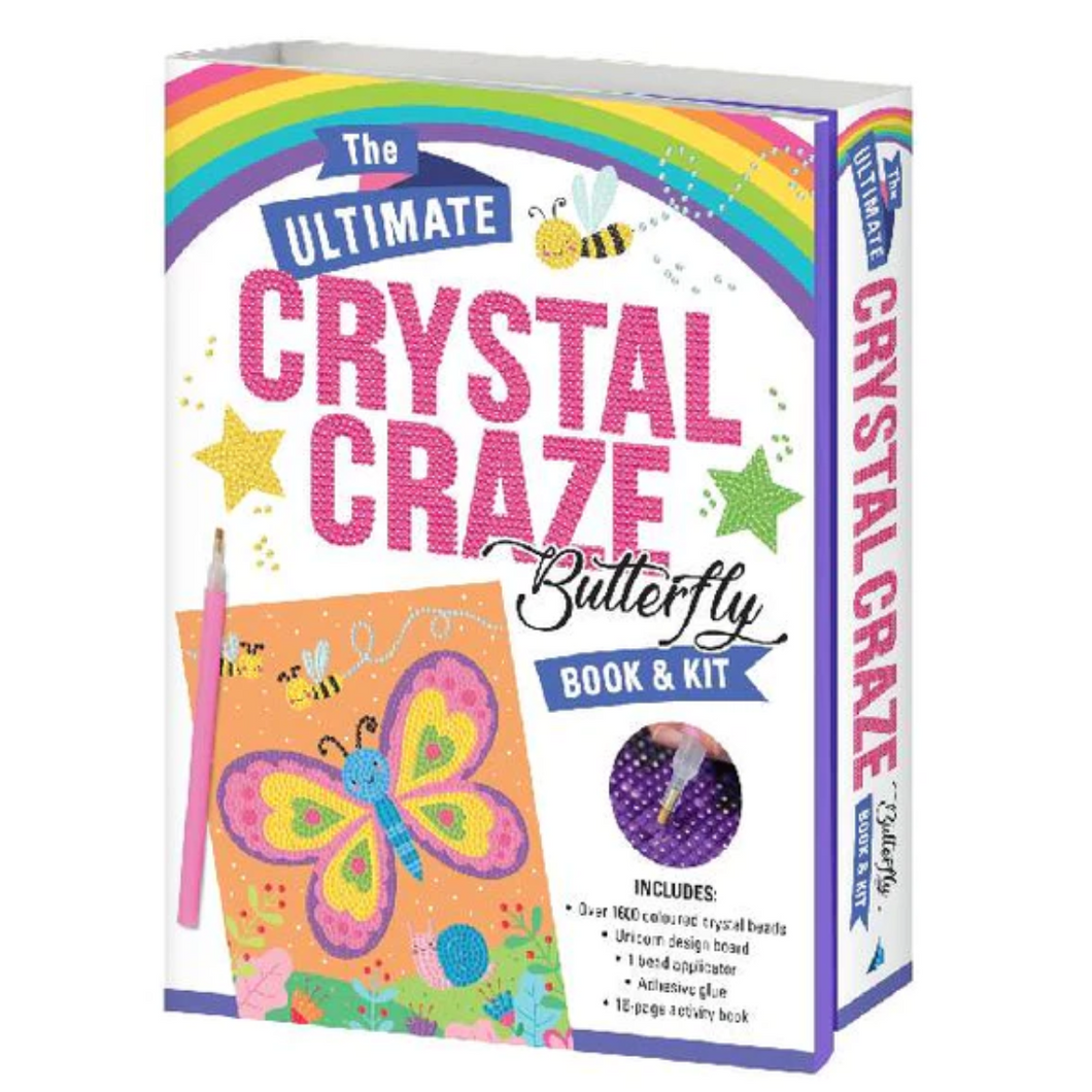 The Ultimate Crystal Craze Book & Kit - Butterflies