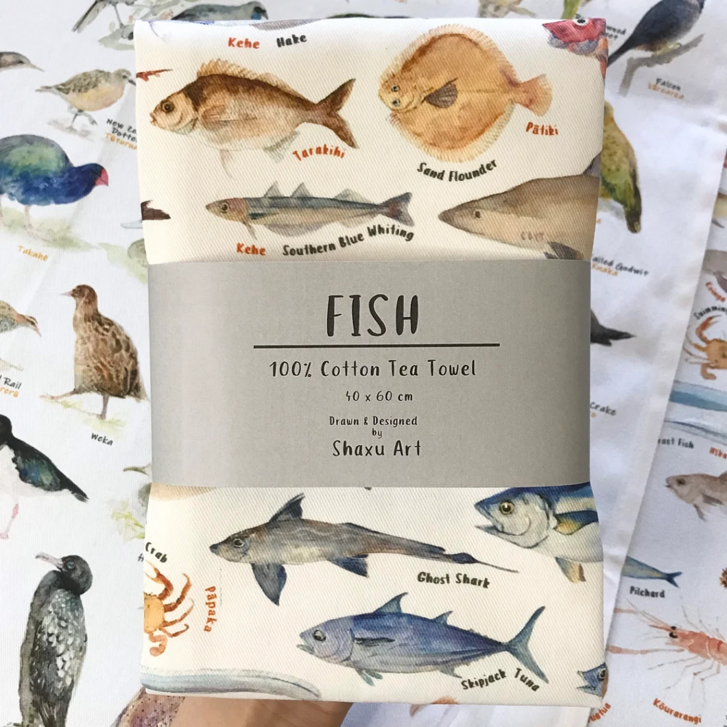 Fish Tea Towels