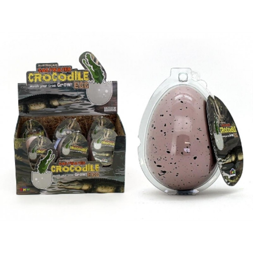 Large Crocodile Growing Egg