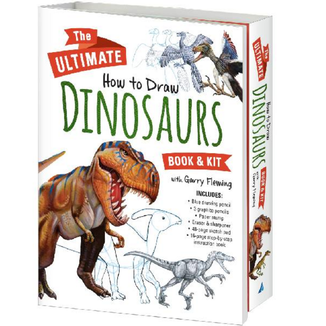 How to Draw Dinosaurs Book & Kit