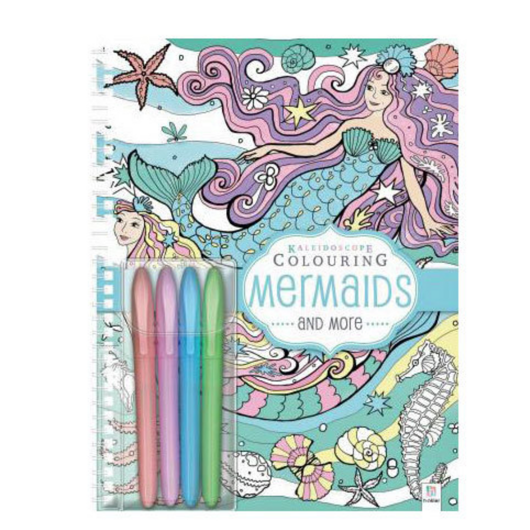 Mermaids Coloring Book - Kaleidoscope