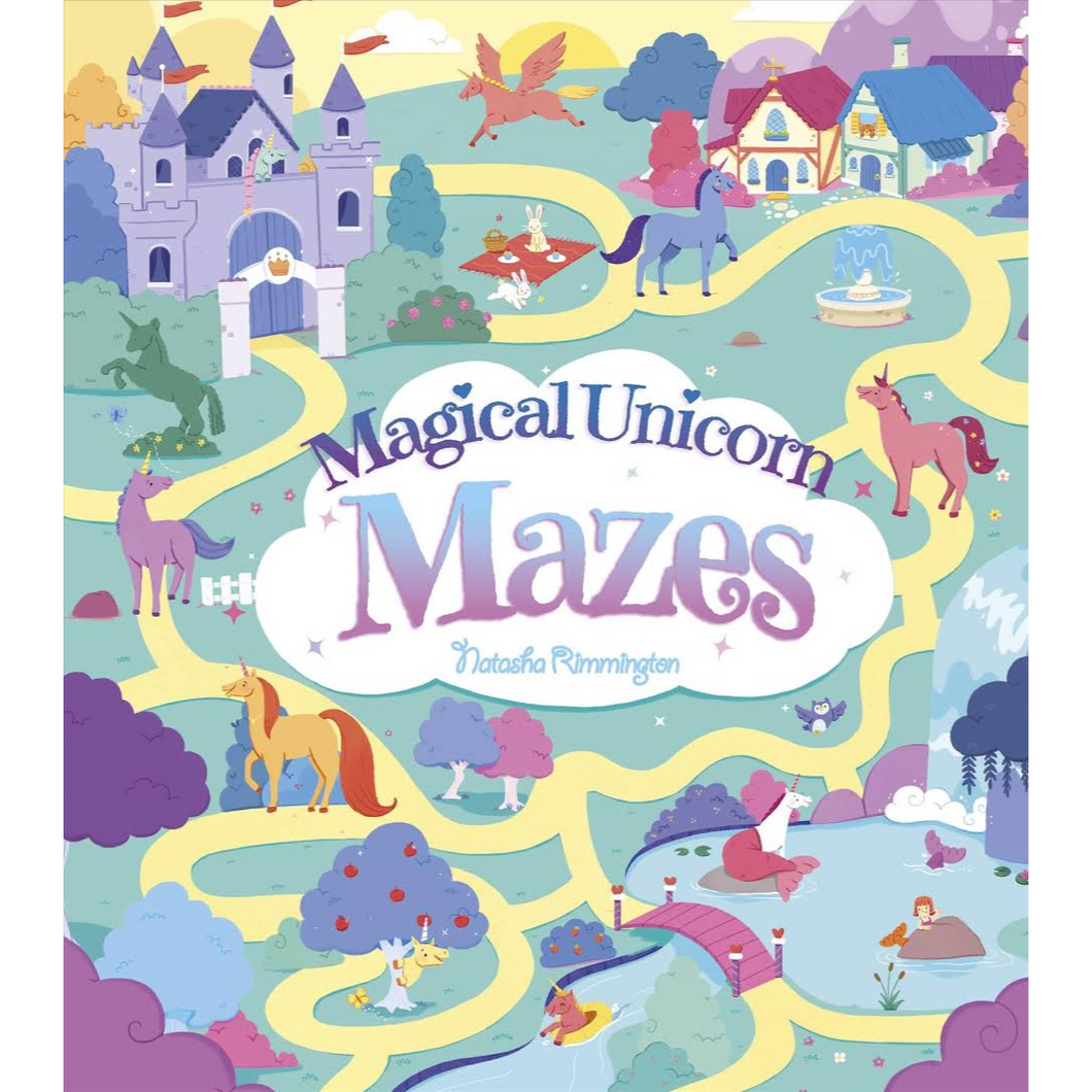 Magical Unicorn Mazes Book