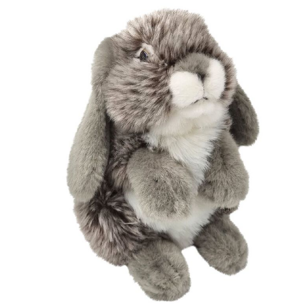 Nibbles Grey Rabbit Soft Toy