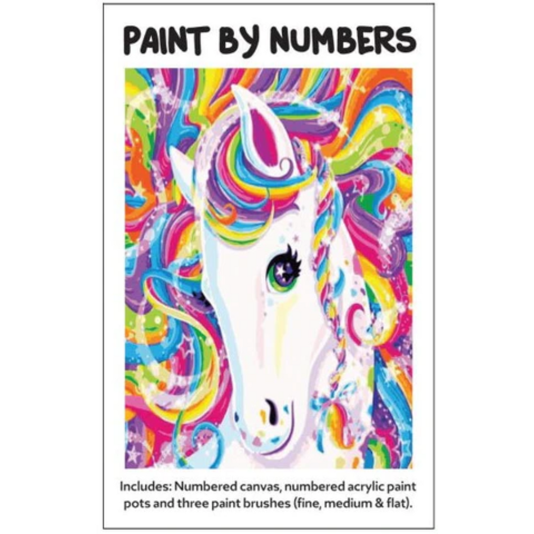 Rainbow Unicorn - Paint By Numbers