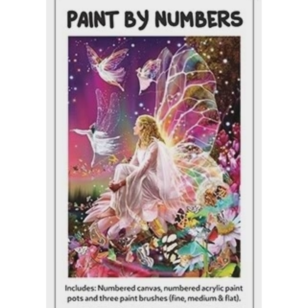 White Fairies Paint By No. -TA