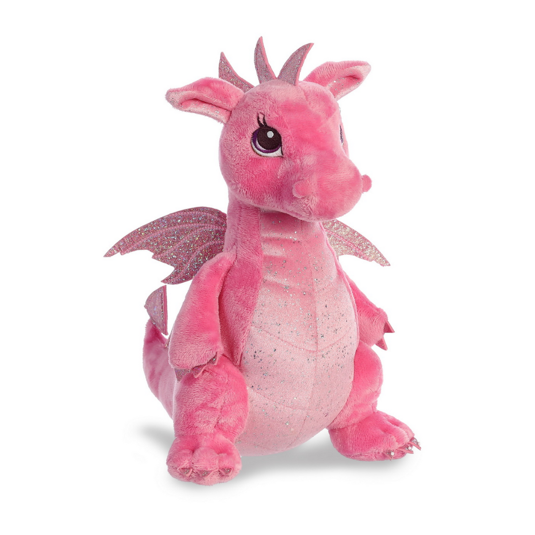 Pink Dragon Soft Toy