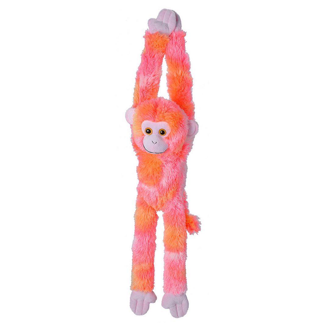 Pink monkey soft online toy