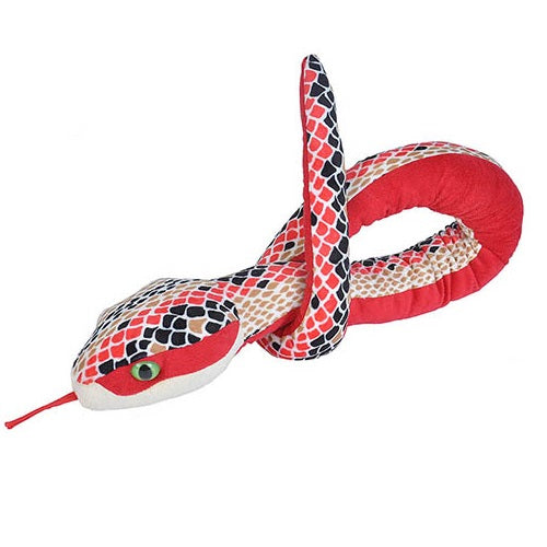 Snake Plush - Red Scales