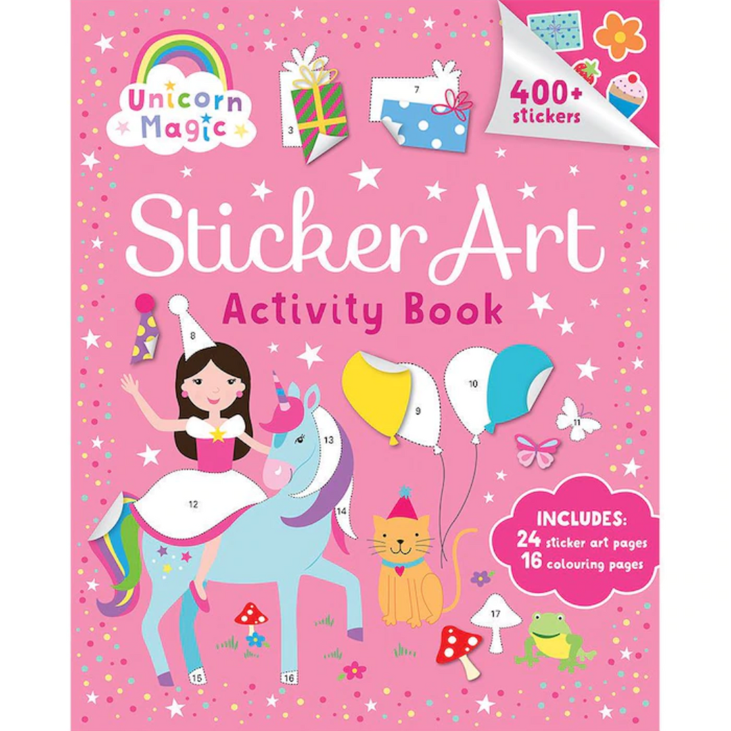 Unicorn Sticker Art Activity Book