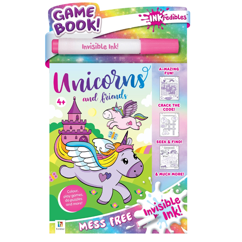Inkredibles Unicorn Book of Games