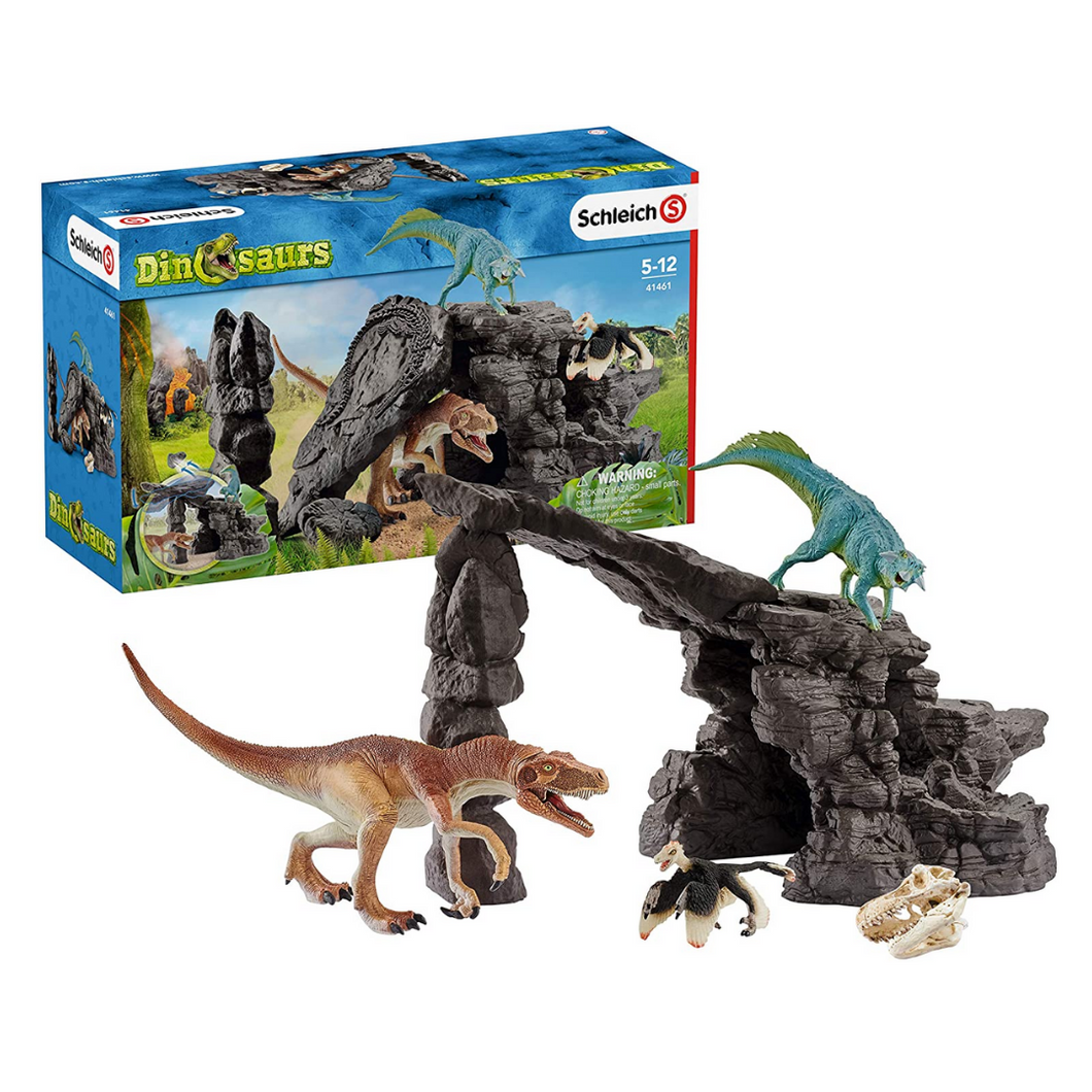 Dino Set with Cave - SH