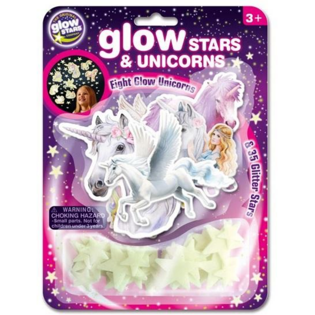 Glow in the Dark Unicorn & Stars